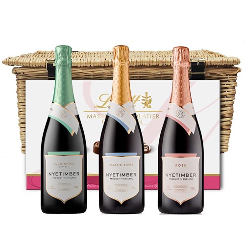 Nyetimber Family Hamper With Chocolates - Customer Favourite